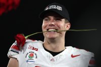 Ohio State QB Will Howard Shares Romantic Moment With Girlfriend After Blowing Rose Bowl Over Oregon